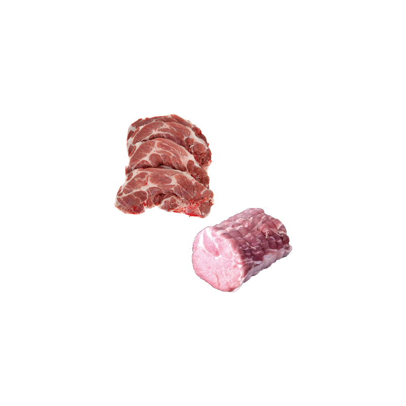 Colis de porc rôtis / grillade 10 Kg de la ferme de Montchervet - AMPLEPUIS 69 - Sans nitrite ni conservateur
