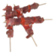 Brochettes abat de porc de la ferme de Montchervet - AMPLEPUIS 69 - Sans nitrite ni conservateur