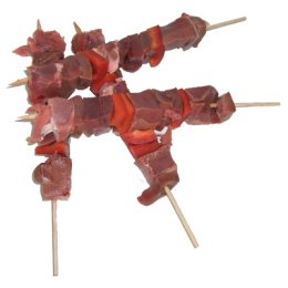 Brochettes abat de porc de la ferme de Montchervet - AMPLEPUIS 69 - Sans nitrite ni conservateur