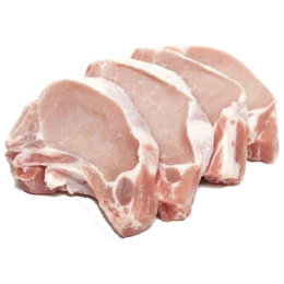Côte de porc de la ferme de Montchervet - AMPLEPUIS 69 - Sans nitrite ni conservateur