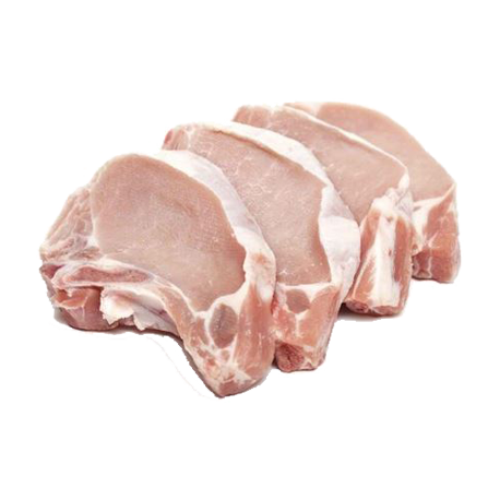 Côte de porc de la ferme de Montchervet - AMPLEPUIS 69 - Sans nitrite ni conservateur