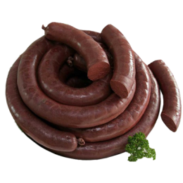 Boudin noir de la ferme de Montchervet - AMPLEPUIS 69 - Sans nitrite ni conservateur