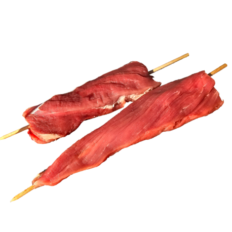 Brochette de filet mignon de la ferme de Montchervet - AMPLEPUIS 69 - Sans nitrite ni conservateur