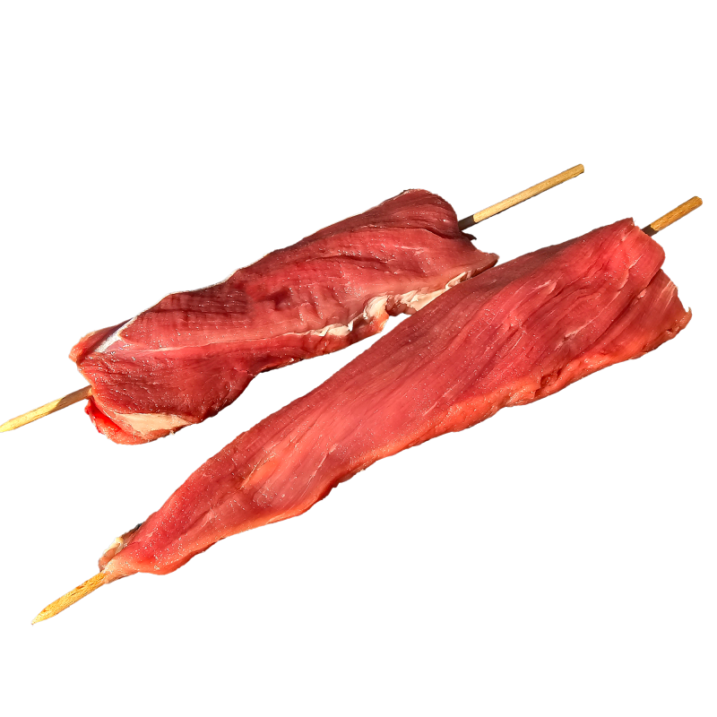 Brochette de filet mignon de la ferme de Montchervet - AMPLEPUIS 69 - Sans nitrite ni conservateur
