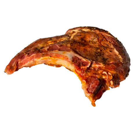 Côte de porc marinée provence de la ferme de Montchervet - AMPLEPUIS 69 - Sans nitrite ni conservateur