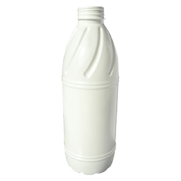 Lait cru avec bouteille