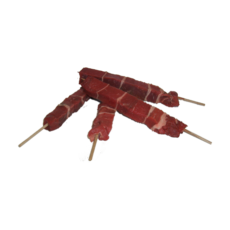 Brochette de boeuf ** de la ferme de Montchervet - AMPLEPUIS 69 - Sans nitrite ni conservateur