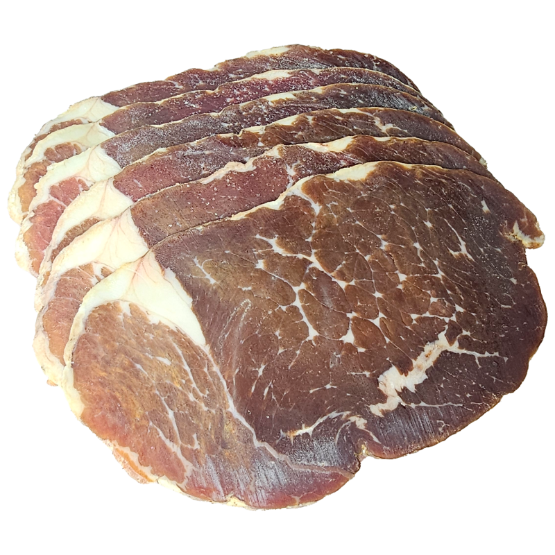 Rôti de boeuf sec tranché de la ferme de Montchervet - AMPLEPUIS 69 - Sans nitrite ni conservateur