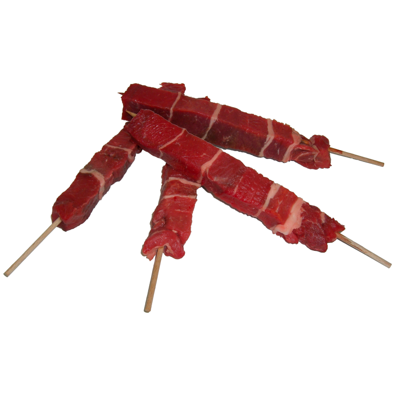 Brochette de boeuf ** de la ferme de Montchervet - AMPLEPUIS 69 - Sans nitrite ni conservateur