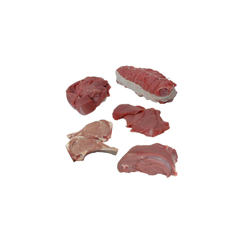 Colis de veau 6Kg de la ferme de Montchervet - AMPLEPUIS 69 - Sans nitrite ni conservateur