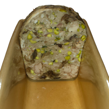 Terrine au ris de veau et cèpes de la ferme de Montchervet - AMPLEPUIS 69 - Sans nitrite ni conservateur