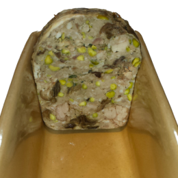 Terrine au ris de veau et cèpes de la ferme de Montchervet - AMPLEPUIS 69 - Sans nitrite ni conservateur