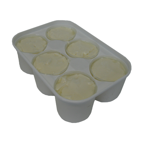 Fromage blanc portions 6 x 110g de la ferme de Montchervet - AMPLEPUIS 69 - Sans nitrite ni conservateur