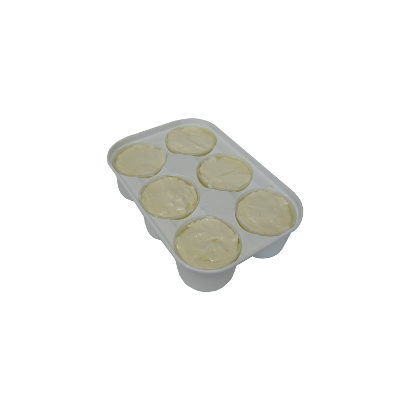Fromage blanc portions 6 x 150g de la ferme de Montchervet - AMPLEPUIS 69 - Sans nitrite ni conservateur