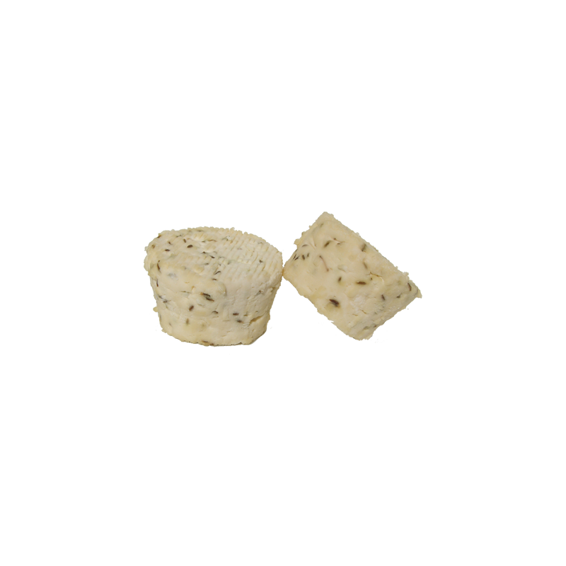 Fromage au cumin gros de la ferme de Montchervet - AMPLEPUIS 69 - Sans nitrite ni conservateur