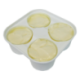 Fromage blanc portions 4 x 150g de la ferme de Montchervet - AMPLEPUIS 69 - Sans nitrite ni conservateur