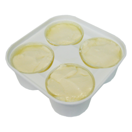 Fromage blanc portions 4 x 150g de la ferme de Montchervet - AMPLEPUIS 69 - Sans nitrite ni conservateur