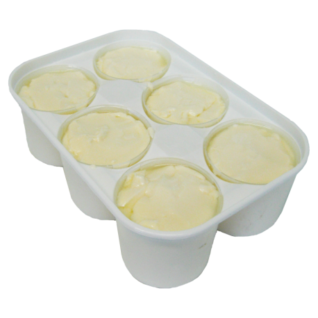 Fromage blanc portions 6 x 110g de la ferme de Montchervet - AMPLEPUIS 69 - Sans nitrite ni conservateur