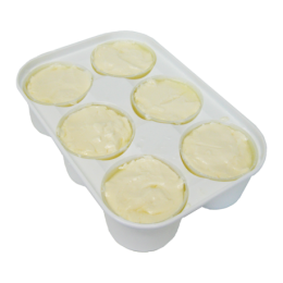 Fromage blanc portions 6 x 150g de la ferme de Montchervet - AMPLEPUIS 69 - Sans nitrite ni conservateur