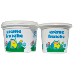 Crème fraiche 25 cl non pasteurisée de la ferme de Montchervet - AMPLEPUIS 69 - Sans nitrite ni conservateur