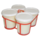 Yaourt fermier nature entier x4 de la ferme de Montchervet - AMPLEPUIS 69 - Sans nitrite ni conservateur