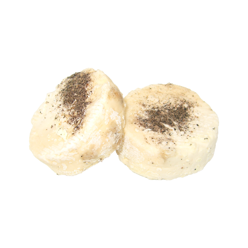 Fromage Cœur de crème au poivre de la ferme de Montchervet - AMPLEPUIS 69 - Sans nitrite ni conservateur