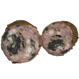 Saucisson cuit forestier de la ferme de Montchervet - AMPLEPUIS 69 - Sans nitrite ni conservateur
