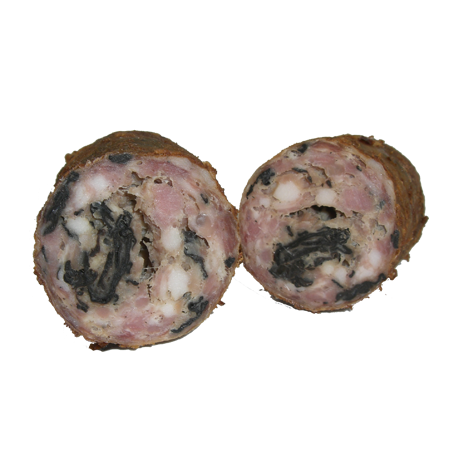 Saucisson cuit forestier de la ferme de Montchervet - AMPLEPUIS 69 - Sans nitrite ni conservateur
