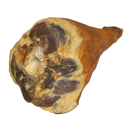 Jambon sec entier fumé de la ferme de Montchervet - AMPLEPUIS 69 - Sans nitrite ni conservateur