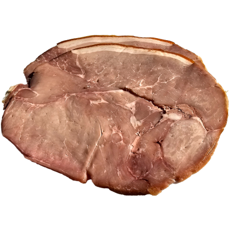 Jambon supérieur tranché fumé de la ferme de Montchervet - AMPLEPUIS 69 - Sans nitrite ni conservateur