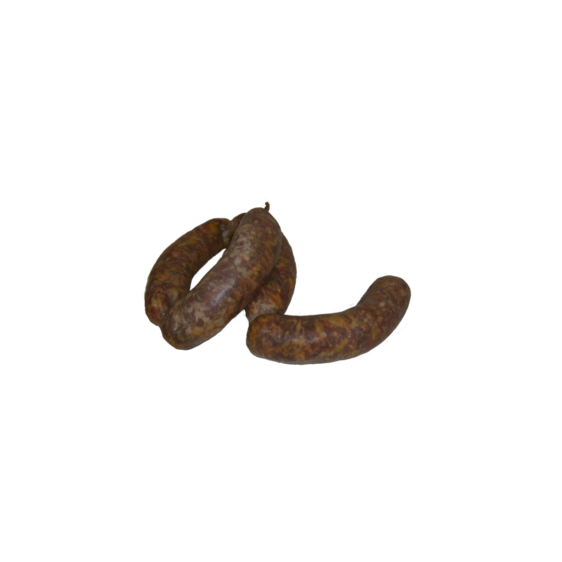 Saucisse fumée de la ferme de Montchervet - AMPLEPUIS 69 - Sans nitrite ni conservateur