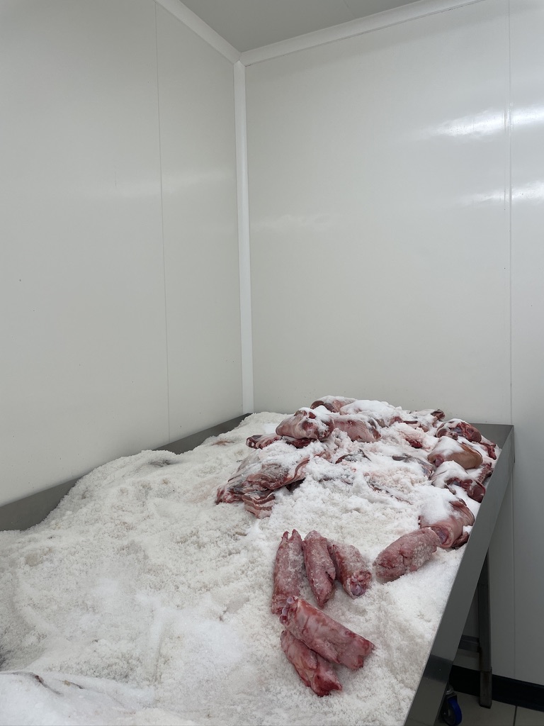 Atelier de transformation de la viande