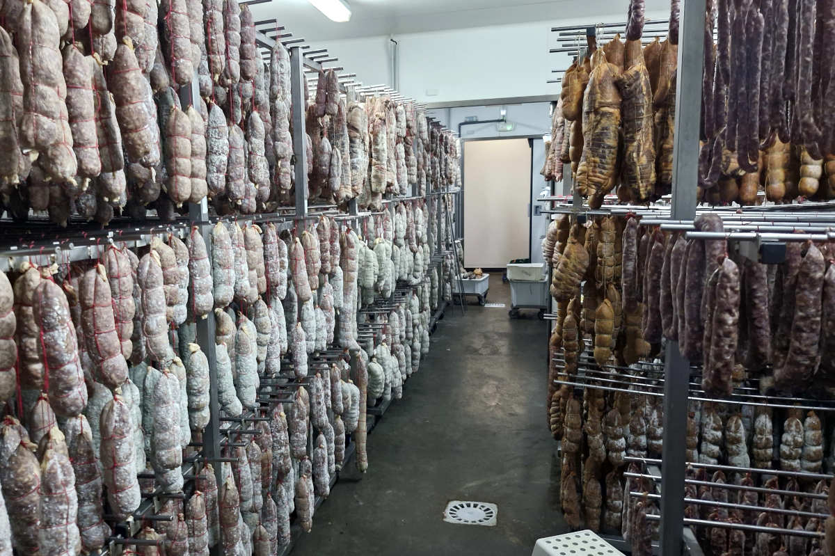 Salles d’affinage des charcuteries